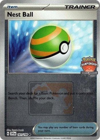 Carta Nest Ball (North America Championships) do set Promos — Pokémon TCG | Bynx