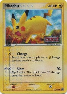 Carta Pikachu - Power Keepers do set Promos — Pokémon TCG | Bynx