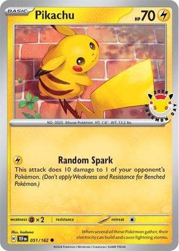 Pikachu (Pokemon Day 2026) — Promos