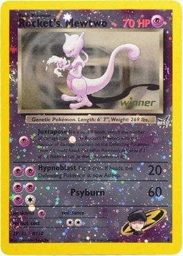 Carta Rocket's Mewtwo - Winner do set Promos — Pokémon TCG | Bynx