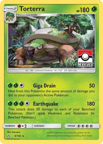 Torterra (Pokémon League) — Promos