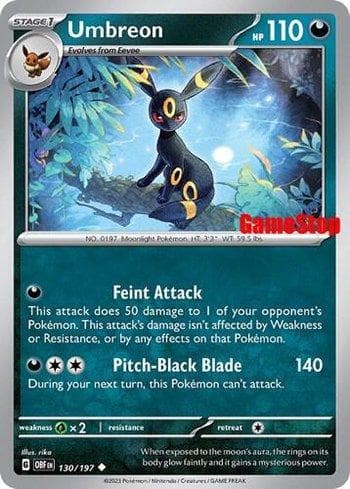 Carta Umbreon (GameStop Exclusive) do set Promos — Pokémon TCG | Bynx