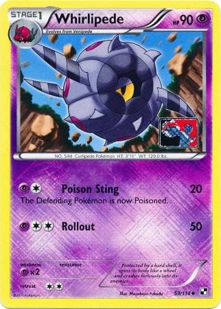 Carta Whirlipede do set Promos — Pokémon TCG | Bynx