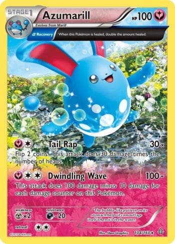 Carta Azumarill (104/160) do set Conflito Primitivo — Pokémon TCG | Bynx