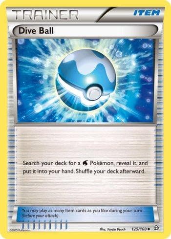 Carta Dive Ball (125/160) do set Conflito Primitivo — Pokémon TCG | Bynx