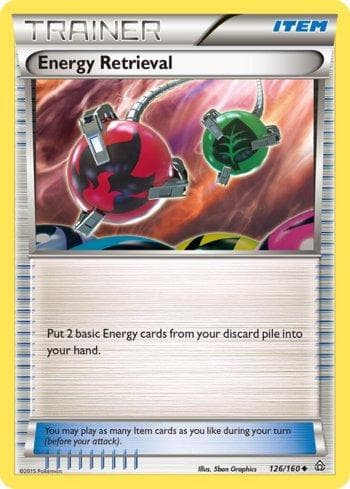 Carta Energy Retrieval (126/160) do set Conflito Primitivo — Pokémon TCG | Bynx