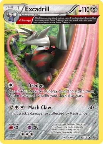 Carta Excadrill (97/160) do set Conflito Primitivo — Pokémon TCG | Bynx