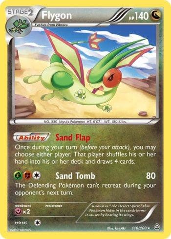 Carta Flygon (110/160) do set Conflito Primitivo — Pokémon TCG | Bynx