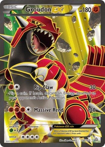 Groudon-EX (150/160) — Conflito Primitivo