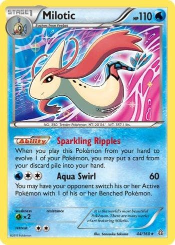 Milotic (44/160) — Conflito Primitivo