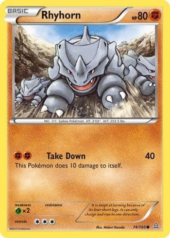 Rhyhorn (74/160) — Conflito Primitivo