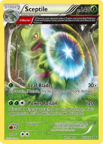 Carta Sceptile (9/160) do set Conflito Primitivo — Pokémon TCG | Bynx