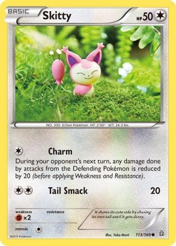 Carta Skitty (113/160) do set Conflito Primitivo — Pokémon TCG | Bynx
