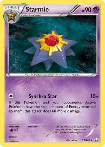 Carta Starmie (73/160) do set Conflito Primitivo — Pokémon TCG | Bynx
