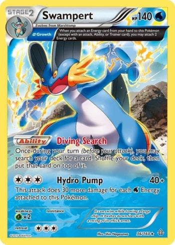 Swampert (36/160) — Conflito Primitivo