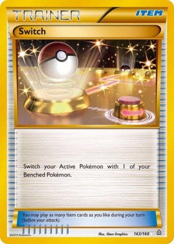 Carta Switch (163/160) do set Conflito Primitivo — Pokémon TCG | Bynx