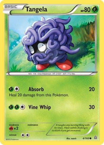 Carta Tangela (4/160) do set Conflito Primitivo — Pokémon TCG | Bynx