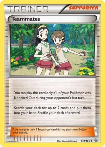 Carta Teammates (141/160) do set Conflito Primitivo — Pokémon TCG | Bynx
