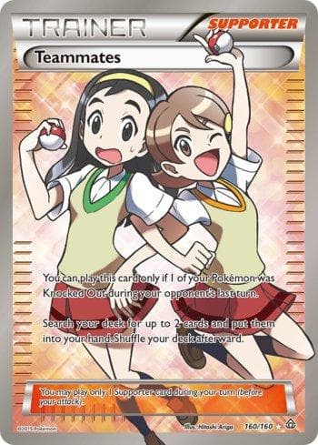 Carta Teammates (160/160) do set Conflito Primitivo — Pokémon TCG | Bynx