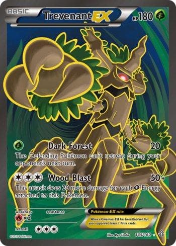 Carta Trevenant-EX (145/160) do set Conflito Primitivo — Pokémon TCG | Bynx