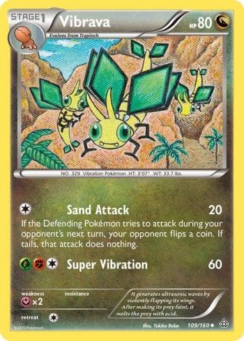 Carta Vibrava (109/160) do set Conflito Primitivo — Pokémon TCG | Bynx