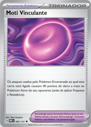 Carta Binding Mochi (095/131) do set Evoluções Prismáticas — Pokémon TCG | Bynx