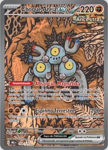 Carta Choque Areia ex / Sandy Shocks ex (159/131) #159 — Pokémon TCG | Bynx