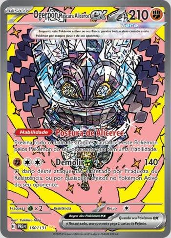 Cornerstone Mask Ogerpon ex (160/131) — Evoluções Prismáticas