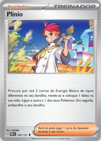 Carta Crispin (105/131) do set Evoluções Prismáticas — Pokémon TCG | Bynx
