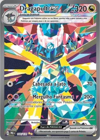 Carta Dragapult ex (165/131) do set Evoluções Prismáticas — Pokémon TCG | Bynx