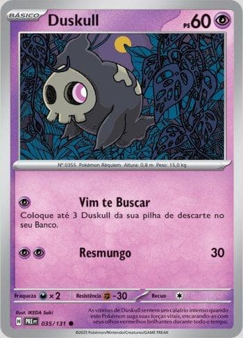 Duskull (035/131) — Evoluções Prismáticas