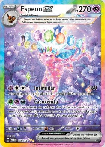 Espeon ex (155/131) — Evoluções Prismáticas