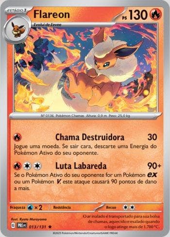 Flareon (013/131) — Evoluções Prismáticas