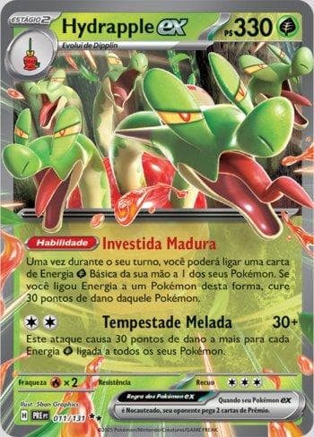 Carta Hydrapple ex (011/131) do set Evoluções Prismáticas — Pokémon TCG | Bynx