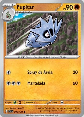 Pupitar (048/131) — Evoluções Prismáticas