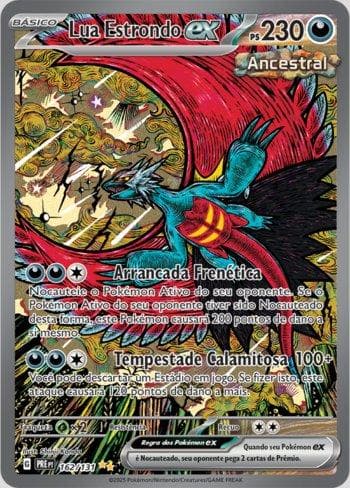 Carta Roaring Moon ex (162/131) do set Evoluções Prismáticas — Pokémon TCG | Bynx