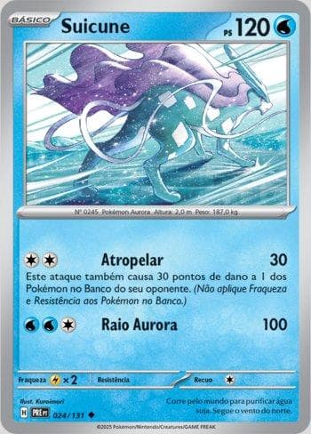 Suicune (024/131) — Evoluções Prismáticas