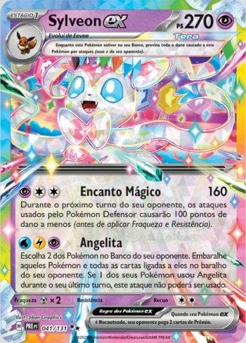 Sylveon ex (041/131) — Evoluções Prismáticas