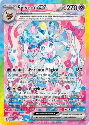 Sylveon ex (156/131) — Evoluções Prismáticas