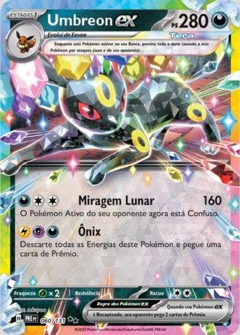Umbreon ex (060/131) — Evoluções Prismáticas