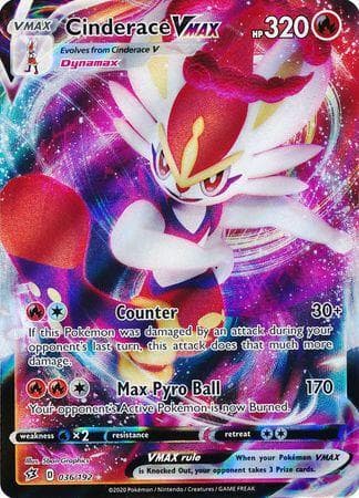 Cinderace-VMAX (36/192) — Rixa Rebelde