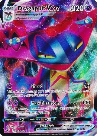 Carta Dragapult-VMAX (93/192) do set Rixa Rebelde — Pokémon TCG | Bynx