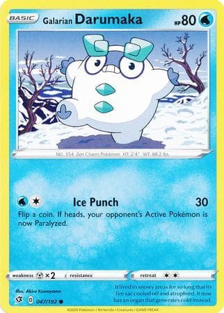 Galarian Darumaka (47/192) — Rixa Rebelde