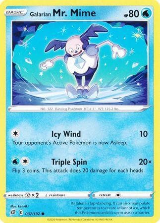 Galarian Mr. Mime (37/192) — Rixa Rebelde