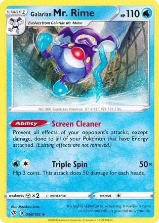 Galarian Mr. Rime (38/192) — Rixa Rebelde