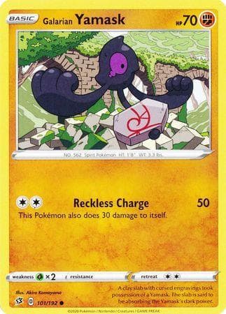 Galarian Yamask (101/192) — Rixa Rebelde