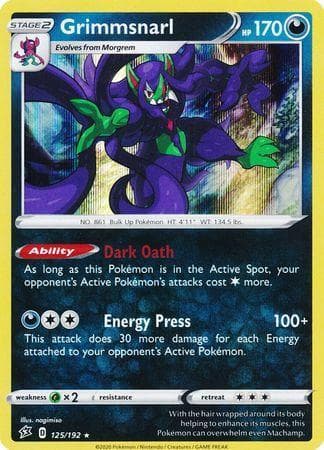 Grimmsnarl (125/192) — Rixa Rebelde