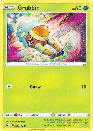 Grubbin (16/192) — Rixa Rebelde