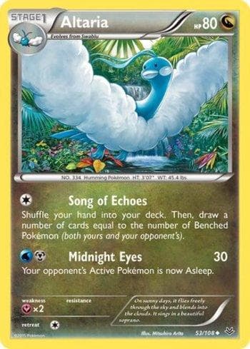 Carta Altaria (53/108) do set Céus Estrondosos — Pokémon TCG | Bynx