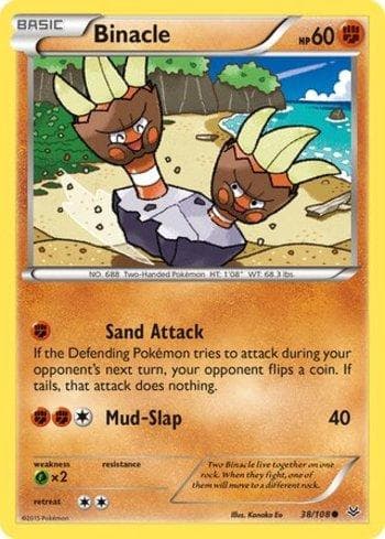 Carta Binacle (38/108) do set Céus Estrondosos — Pokémon TCG | Bynx